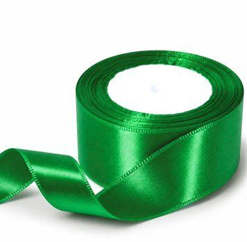 rola satin 4cm verde